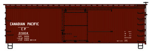 Accurail - Ho 36' Dbl Sht Wood Boxcar Cp - 1304