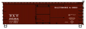 Accurail - Ho 36'Dbl Sh Wood Boxcar B&O - 1702