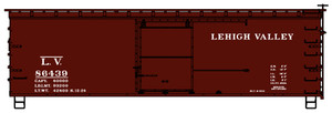 Accurail - Ho 36'Ds Wood Boxcar Lv - 1706