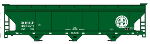 Accurail - Ho 3-bay Acf Cvd Hopper Bnsf - 2093