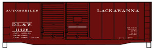 Accurail - Ho 40' Dbl Door Boxcar L&W - 3641