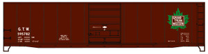 Accurail - Ho 50' Rineted Door Steel Boxcar GTW - 5508