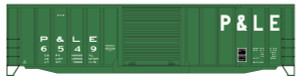 Accurail - Ho 50'Ep Steel Boxcar P&Le - 5660