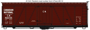 Accurail - Ho 36' Fowler Wd Boxcar CN - 11541