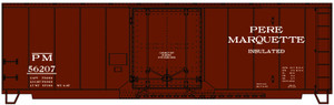 Accurail - Ho Pd 40'Steel Boxcar Pm - 31151