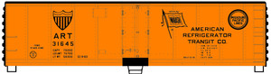 Accurail - Ho 40' Stl Reefer Art - 80933