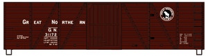 Accurail - Ho Dd 50'Steel Boxcar GN - 81101