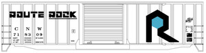 Accurail - Ho 50'Ext PS Boxcar RI C&NW - 81123