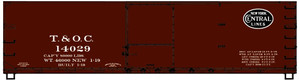 Accurail - 40' Double Sheath Wood Boxcar T&OC - 81172