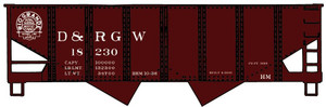 Accurail - HO 55-Ton USRA Twin Hopper D&RGW - 81421