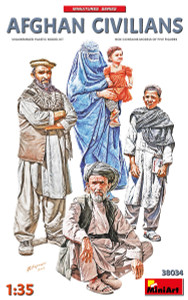 Mini Art Models - Afghan Civilians(5) 1:35 - 38034