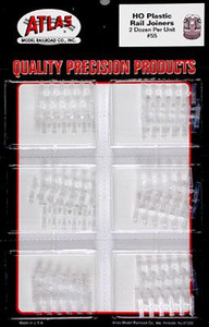 Atlas Model Railroad Co. - Ho C100 Plastic Joiners 6@2.95 - 55