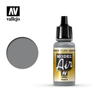 Vallejo Acrylic Paints - Mod Air Usaf Medium Grey 17ml - 71275