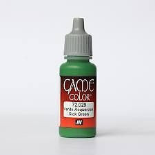 Vallejo Acrylic Paints - Game Color Sick Green 17ml 6p - 72029