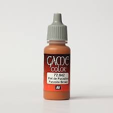 Vallejo Acrylic Paints - Game Color Parasite Brown 6P - 72042
