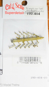 Cal-Scale Train Parts - Ho Fm Trainmaster Antenna Supp - 404