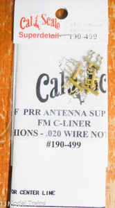 Cal-Scale Train Parts - Ho Prr Antenna Erie Built Set - 499