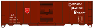 Accurail - HO 40' Riveted Steel Boxcar CPR Newsprin - 3562