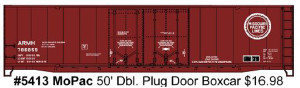 Accurail - Ho 50'Dbl Plug Door Box Mopac - 5413