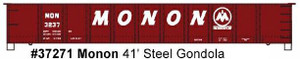 Accurail - Ho 41'Steel Gondola Mon - 37271