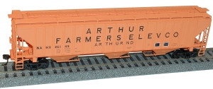 Accurail - Ho Ps Cvd Hopper Arthur Elev - 80781