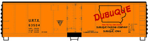 Accurail - Ho 40' Stl Reefer Dubuque - 80931