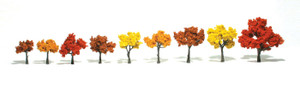 Woodland Scenics - Rm Fall Trees 1 1/4'-3' 9pk - 1540