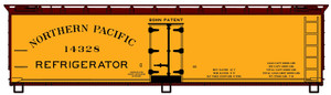 Accurail - Ho 40'Wood Reefer Np - 4904