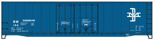 Accurail - Ho 50' Dbl Plug Door Bxcar B&M - 5416