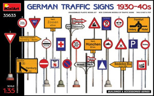 Mini Art Models - German Traffic Signs 1930-40 1:35 - 35633