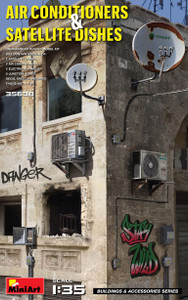 Mini Art Models - Air Conditioners & Satellite Dishes 1:35 - 35638