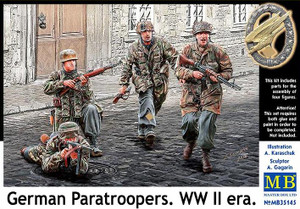 Master Box Limited - German Paratroopers Wwii 1:35 - 35145 Master Box Limited - German Paratroopers Wwii 1:35 - 35145