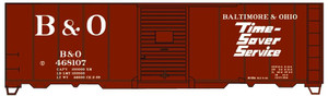 Accurail - Ho 40'Steel Boxcar B&O 468107 - 81301