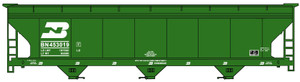 Accurail - Ho 3-Bay Cvd Hopper BN - 81461