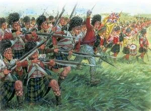 Italeri Model Kits - Scots Infantry Napol Wars 1:72 - 6136
