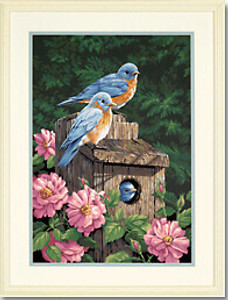 Paintworks Paint by Number - Garden Bluebirds Lg - 91401 Paintworks Paint by Number - Garden Bluebirds Lg - 91401