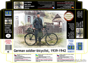 Master Box Limited - Ger Soldier-Bicyclist 1939 :35 - 35171
