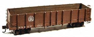 Durango Press - Hon3 D&Rgw High Side Gondola - 112