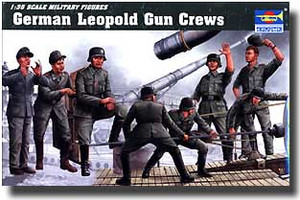 Trumpeter Models - German Rr Gun Crew Set 1:35 - 406