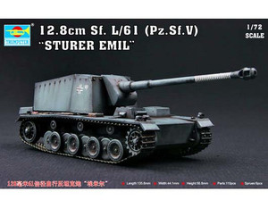 Trumpeter Models - Ger 12.8cm Selbstfahr 1:72 - 7210