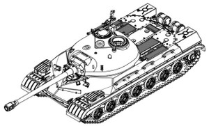 Trumpeter Models - Soviet T-10 Heavy Tank 1:72 - 7152