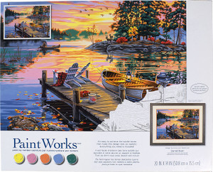 Paintworks Paint by Number - Morning Paradise - 91795