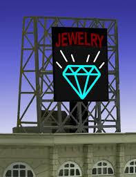 Miller Engineering - N/Z Jewelry Rooftop Sign - 338970