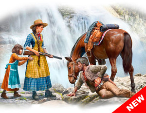 Master Box Limited - Outlaw Gunslinger:Marshal Tkr Wounded:35 - 35203