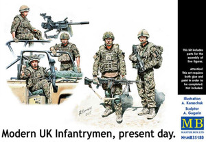 Master Box Limited - Modern UK Infantrymen Present Day 1:35 - 35180