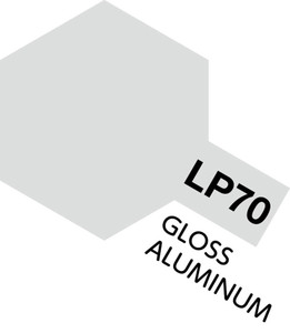 Tamiya Paint - Hobby Kits - Lacquer LP-70 Gloss Alluminum - 82170