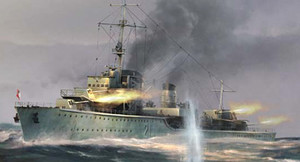 Trumpeter Models - German Zerstorer Z-21 1:700 - 5792