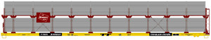 Accurail - Ho 89' Bi-Level Auto Rack Milw - 9414