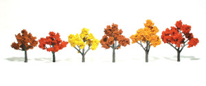 Woodland Scenics - Rm Fall Trees 3'-5' 6pk - 1541