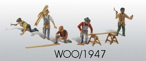 Woodland Scenics - Ho Carpenter Crew - 1947